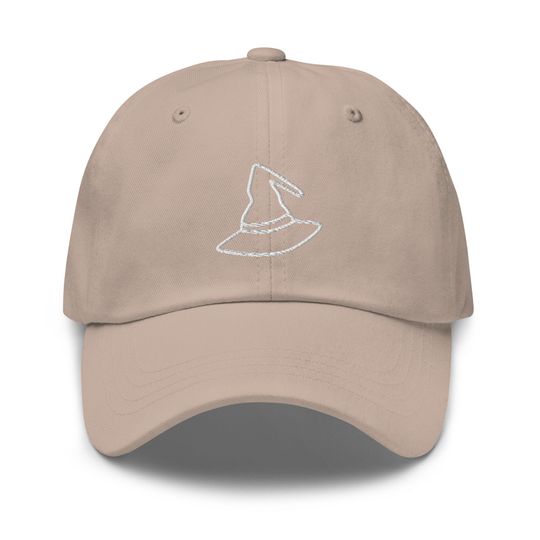 Halloween Hat Witch Hat  Dad Hat Unisex Baseball Cap Casual Embroidered