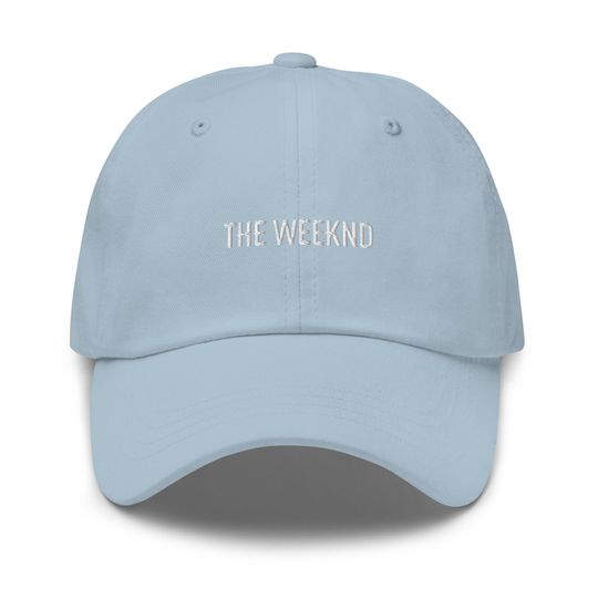 Weeknd  Dad Hat Unisex Baseball Cap Casual Embroidered Adjustable
