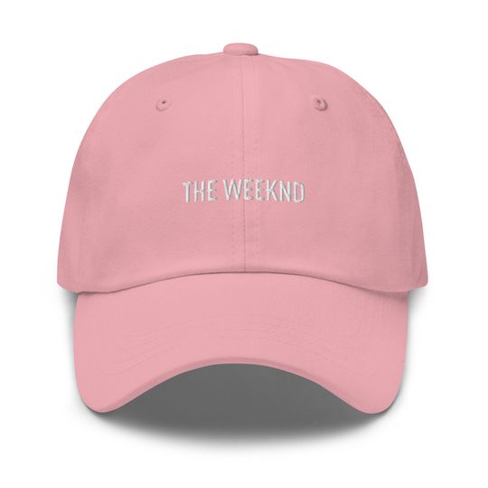 Weeknd  Dad Hat Unisex Baseball Cap Casual Embroidered Adjustable