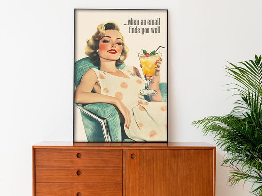 Funny Office Quotes Wall Art Printable Vertical Poster for Home & Work