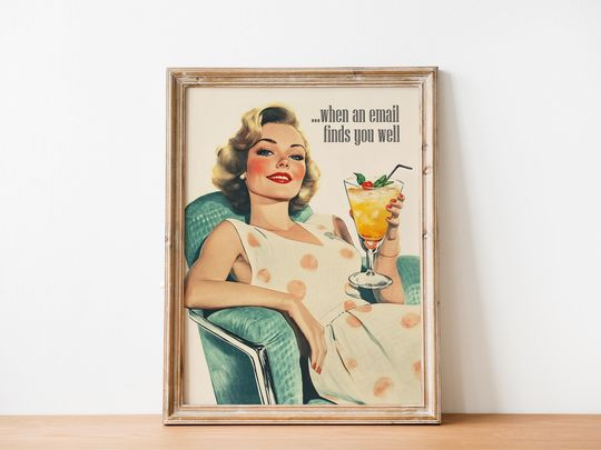 Funny Office Quotes Wall Art Printable Vertical Poster for Home & Work