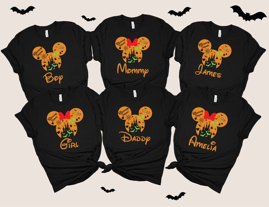 Halloween Disney Family Birthday Shirt, Disney Birthday Shirt,Disney Halloween Birthday shirt,Disney Birthday Boy