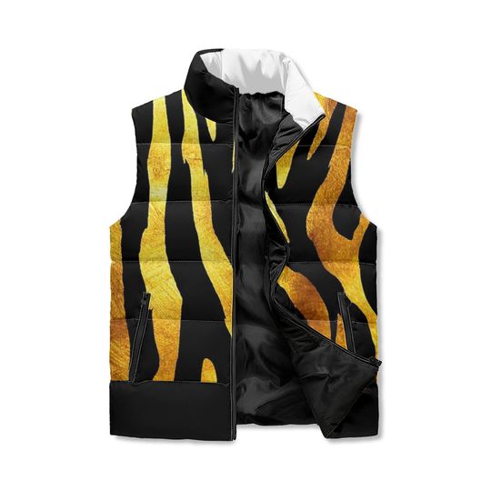 Royal Tiger Puffer Vest