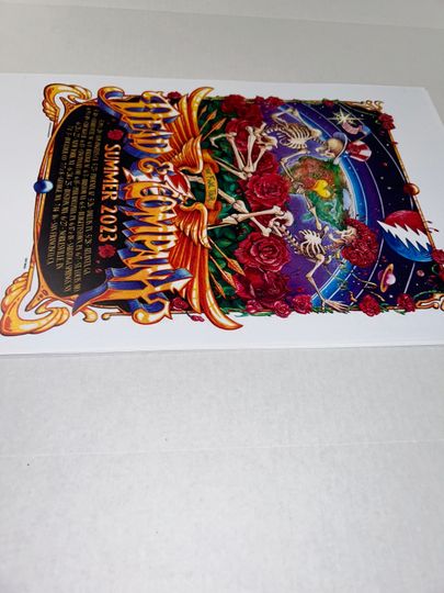 Grateful Dead And Company 2023 Final Tour Poster