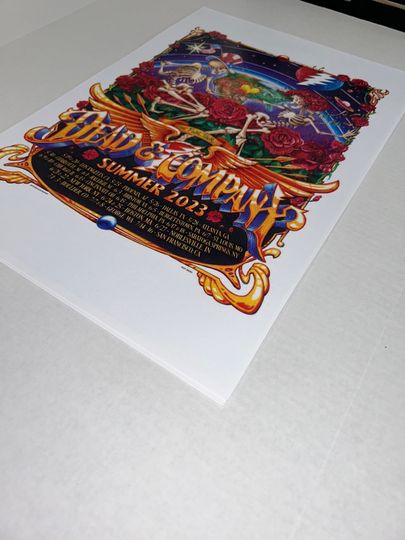 Grateful Dead And Company 2023 Final Tour Poster
