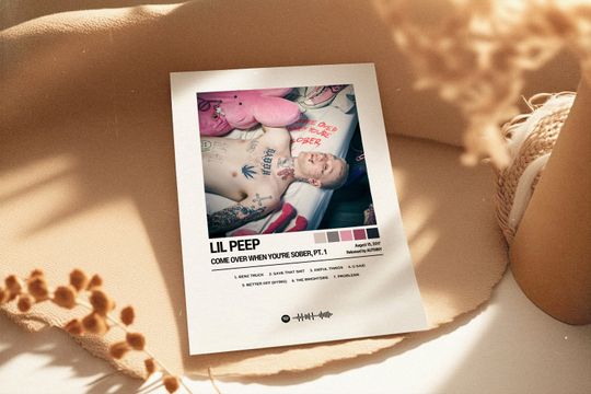 Lil Peep Poster | Come Over When You're Sober, Pt. 1 Poster