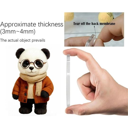 Panda Advent Calendar 2025 with 24 Mini Bear Figurines Christmas Countdown Decor