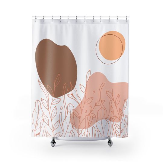 boho shower curtain