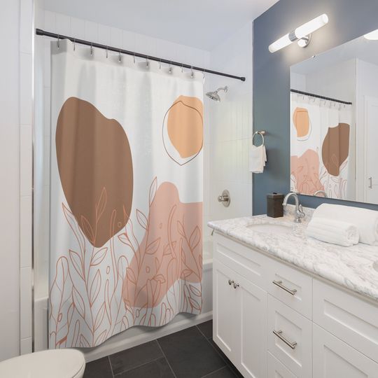 boho shower curtain