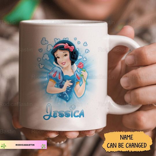 Custom Snow White Disney Mug, Snow White And The Huntsman, Disney Princess Mug