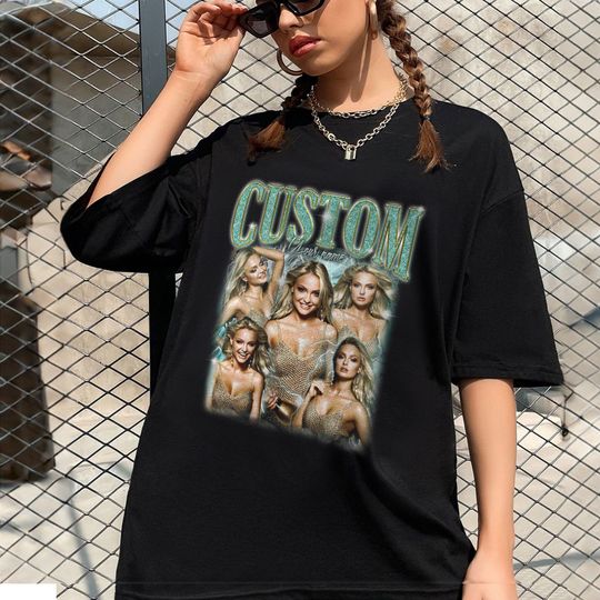Custom Your Own Bootleg Tee, Retro Custom Bootleg Rap Tee, Custom Bootleg