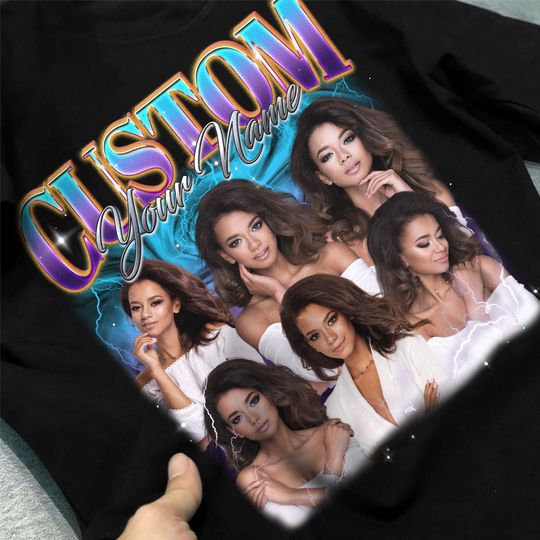 Custom Your Own Bootleg Tee, Retro Custom Bootleg Rap Tee