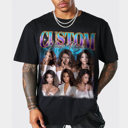 Custom Your Own Bootleg Tee, Retro Custom Bootleg Rap Tee