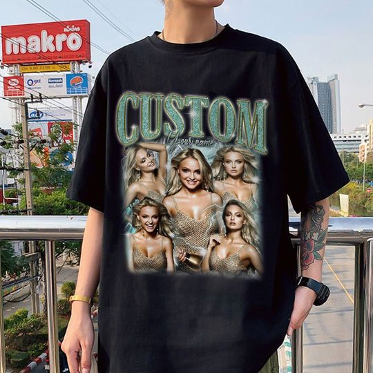 Custom Your Own Bootleg Tee, Retro Custom Bootleg Rap Tee, Custom Bootleg