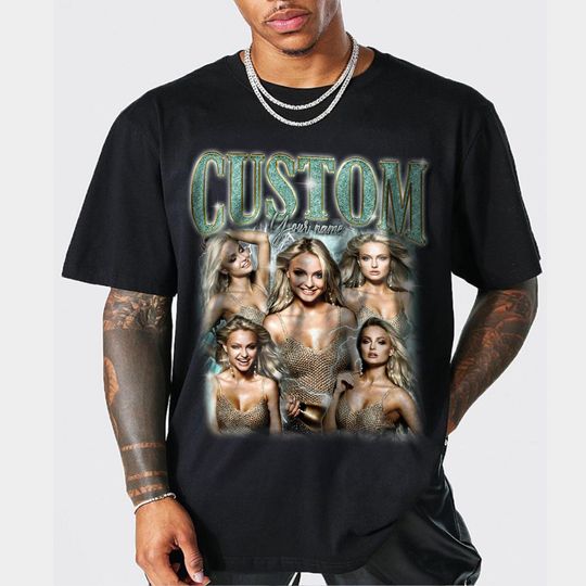 Custom Your Own Bootleg Tee, Retro Custom Bootleg Rap Tee, Custom Bootleg