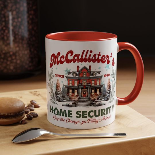 Home Alone Christmas Mug McCallister's Security