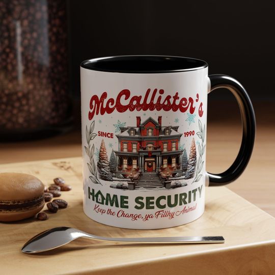 Home Alone Christmas Mug McCallister's Security