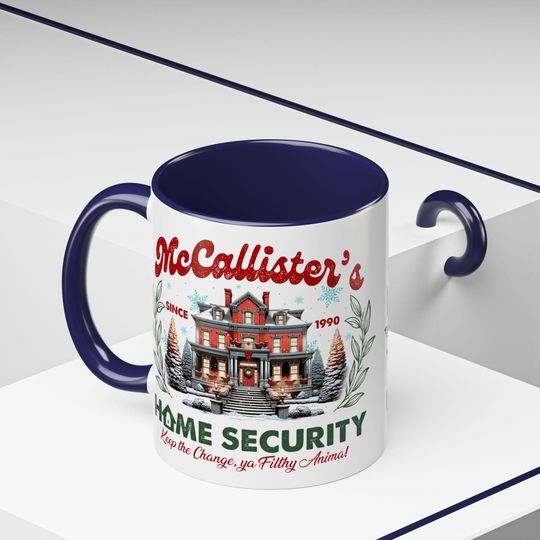 Home Alone Christmas Mug McCallister's Security