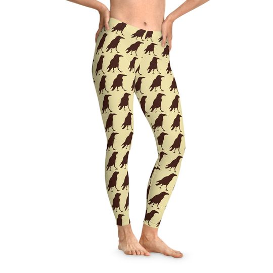 Crow Stretchy Leggings
