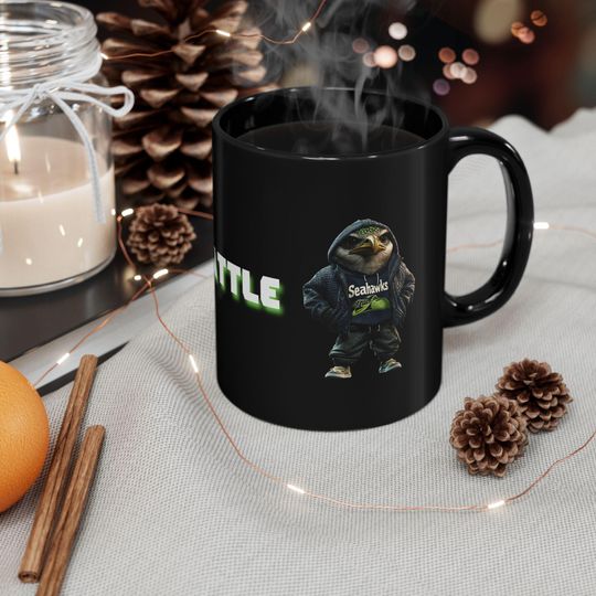 Seattle Seahawks Mug: Swag Hawk Fan Gift