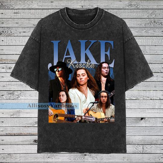 Jake Kiszka Vintage T-Shirt, Cornerback Homage Graphic Unisex Short Sleeve, Bootleg Retro 90's Fans Washed Shirt Gift