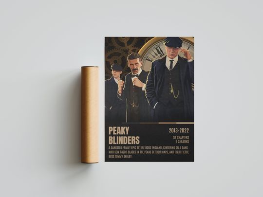 Peaky Blinders Premium Matte Vertical Posters, Wall Art Decor