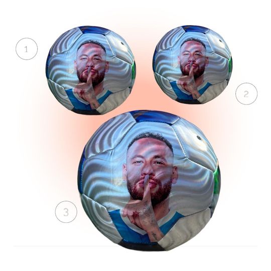 Neymar Print Soccer Ball