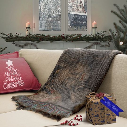 To My Beloved Daughter Woven Wall Blanket