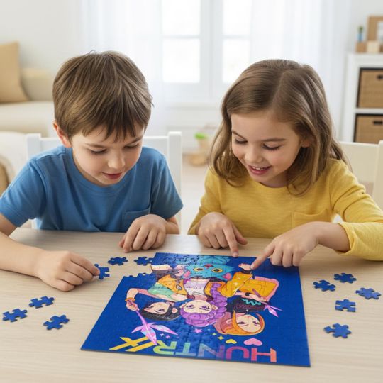 K-Pop Demon Hunters Jigsaw Puzzle for Kids and Adults