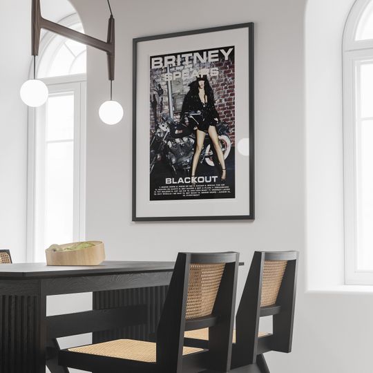 Britney Spears - Blackout Album Poster
