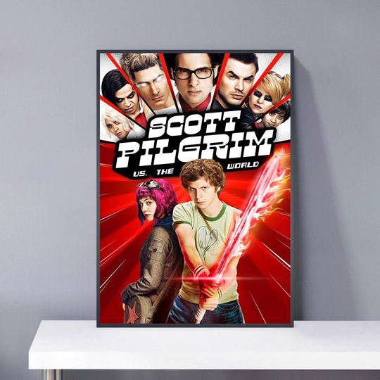 Scott Pilgrim Vs The World 2010 Movie Poster