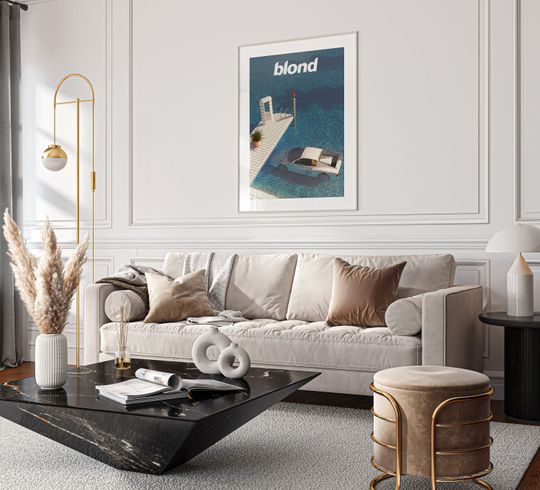 Frank Ocean Poster  Blond Poster Print