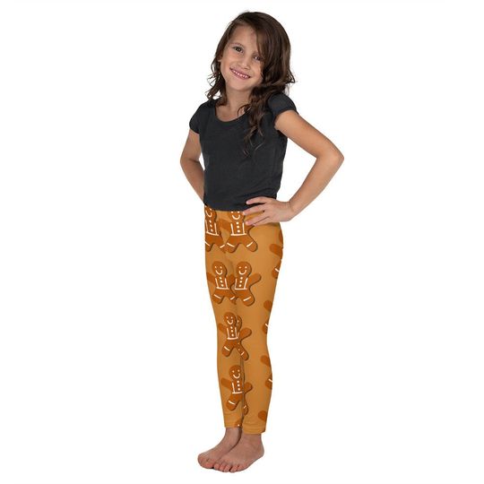 Kids' Christmas Gingerbread Leggings