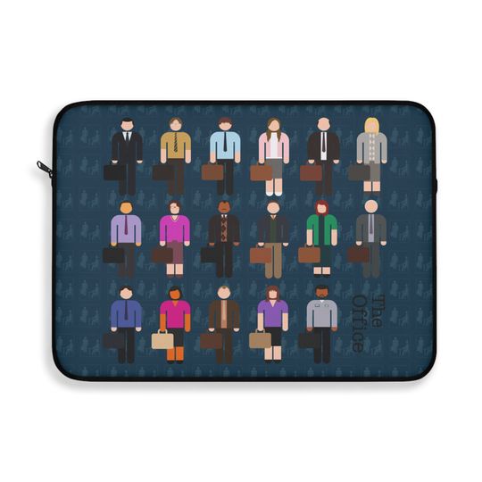 The Office Laptop Sleeve, Dunder Mifflin Laptop Cover Logo Figure Tech Accessory