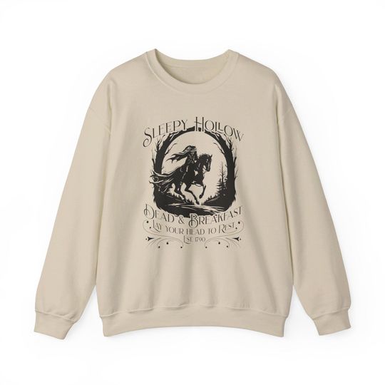 Sleepy Hollow Sweatshirt, Headless Horseman, Dark Academia, Booktok Merch