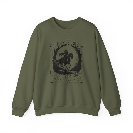 Sleepy Hollow Sweatshirt, Headless Horseman, Dark Academia, Booktok Merch