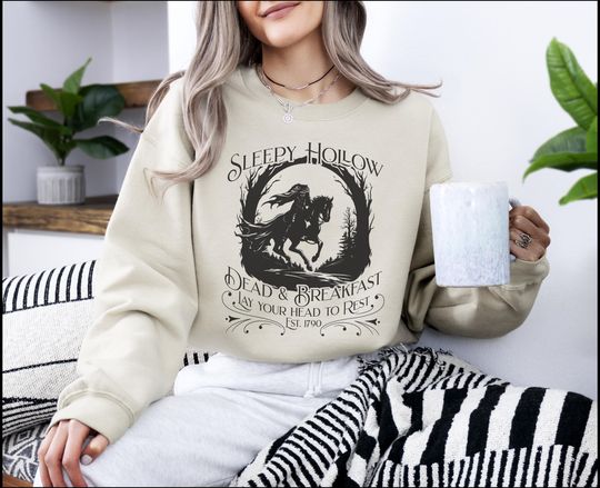 Sleepy Hollow Sweatshirt, Headless Horseman, Dark Academia, Booktok Merch