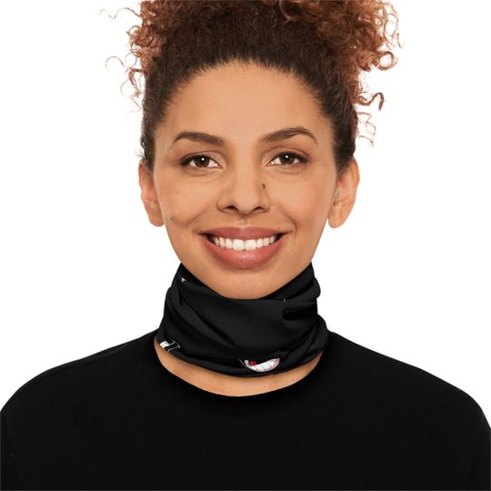Funny Vampire Teeth Neck Gaiter, Halloween Accessory