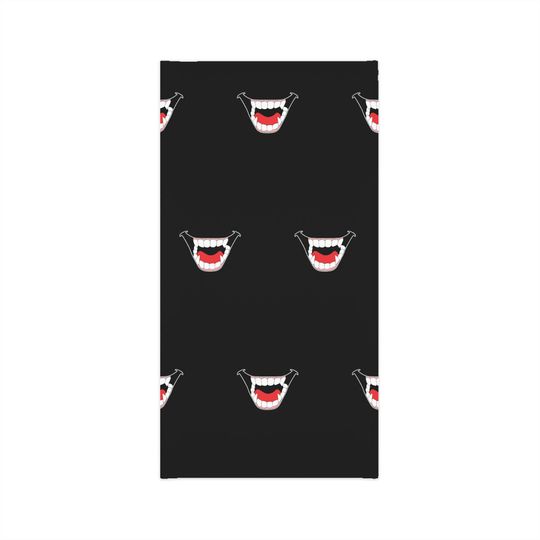 Funny Vampire Teeth Neck Gaiter, Halloween Accessory