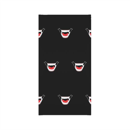 Funny Vampire Teeth Neck Gaiter, Halloween Accessory