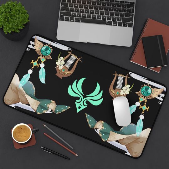 Venti Genshin Impact Desk Mat