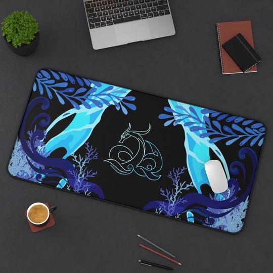 Neuvillette Genshin Impact Desk Mat