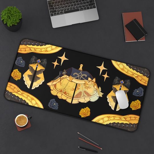 Navia Genshin Impact Desk Mat