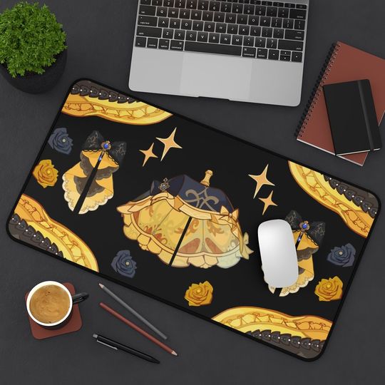 Navia Genshin Impact Desk Mat