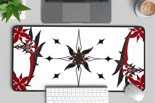 Arlecchino Genshin Impact Desk Mat