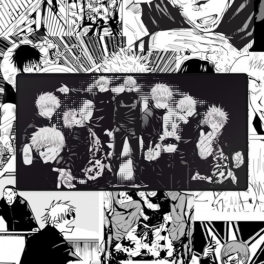 Gojo Satoru Jujutsu Satoru Desk Mat