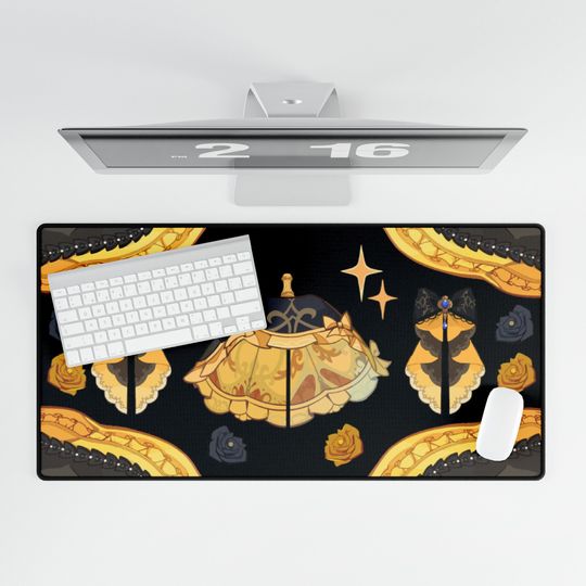 Navia Genshin Impact Desk Mat