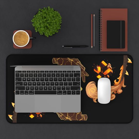 Zhongli Genshin Impact Desk Mat