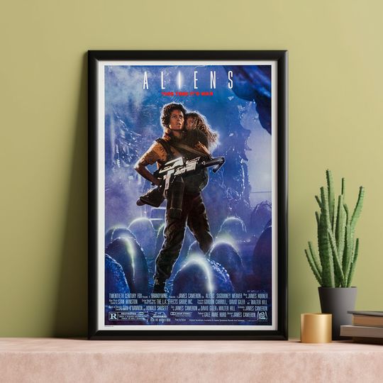 Aliens (1986) Classic Movie Poster