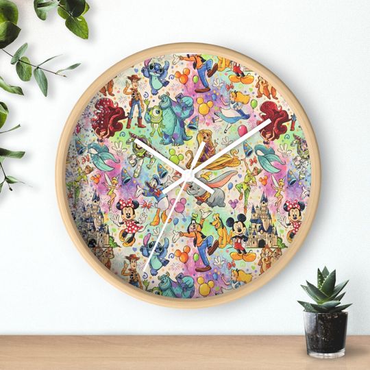 Disney Character Wall Clock